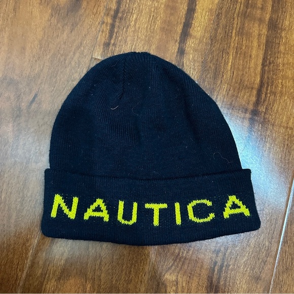 Nautica Beanie Vintage OSFM - Picture 1 of 3